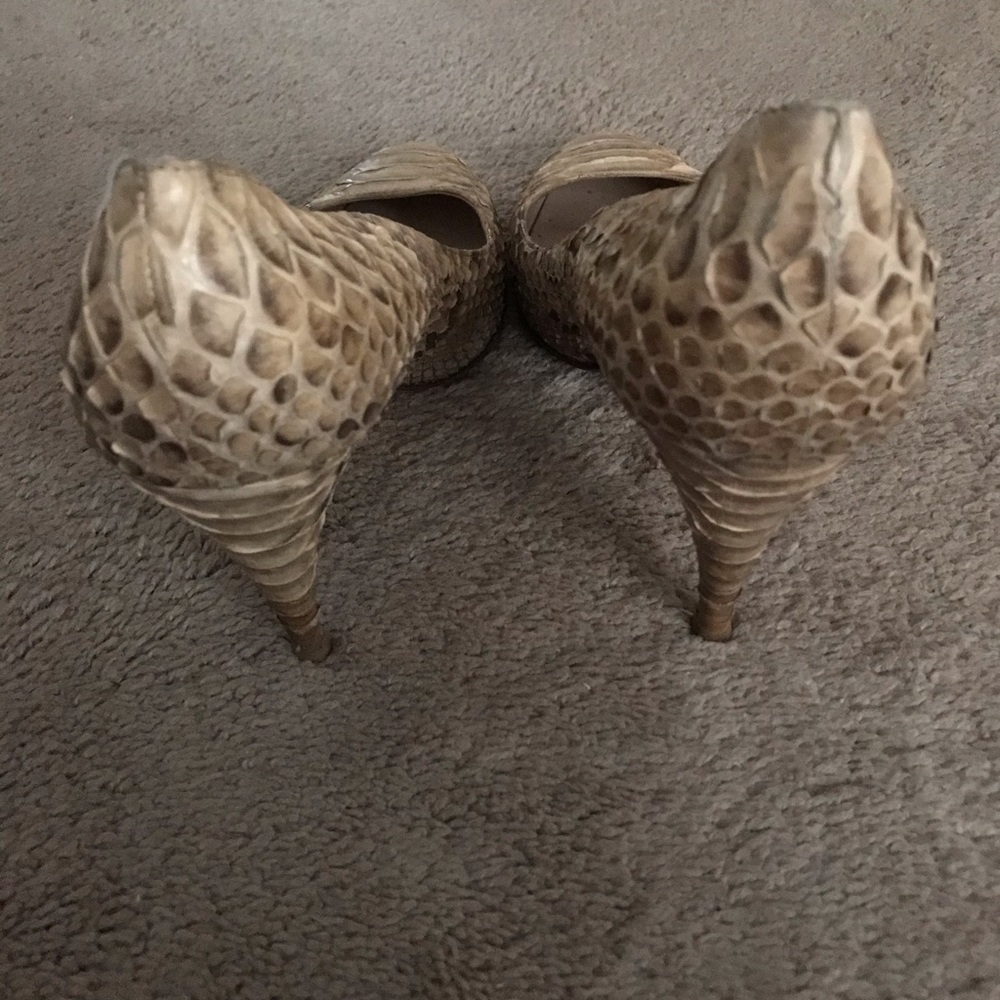 Michaels Kors Collection Python Snake Pumps - image 2